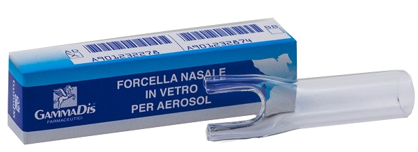 FORCELLA IN VETRO MODELLO DA ADULTO RICAMBIO PER AEROSOL - Farmacia Murachelli Di Putelli dr. Giovanni