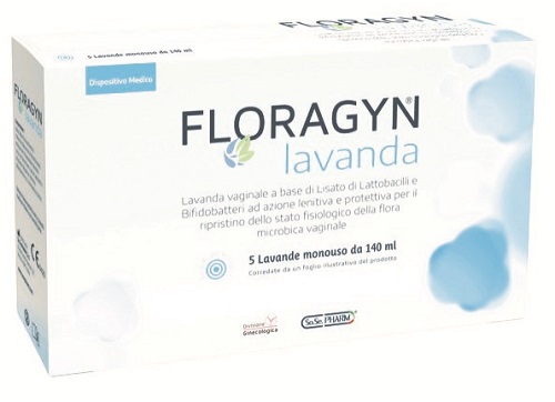 LAVANDA VAGINALE A BASE DI LATTOBACILLI LISATI FLORAGYN LAVANDA 140ML 5FLACONI - Farmacia Murachelli Di Putelli dr. Giovanni