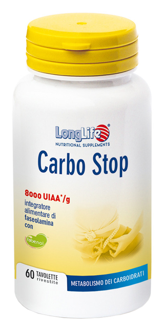 LONGLIFE CARBO STOP 60 TAVOLETTE - Farmacia Murachelli Di Putelli dr. Giovanni