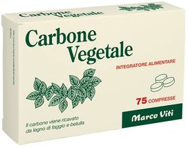 CARBONE VEGETALE 75 COMPRESSE - Farmacia Murachelli Di Putelli dr. Giovanni