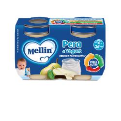 MELLIN MERENDA YOGURT PERA 2X120 G - Farmacia Murachelli Di Putelli dr. Giovanni