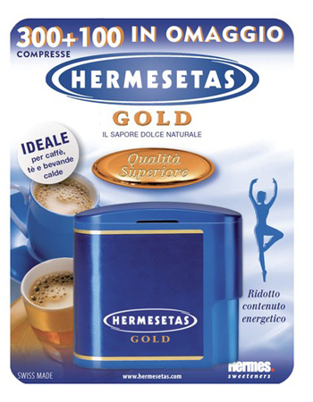 HERMESETAS GOLD 300+100 COMPRESSE 20 G - Farmacia Murachelli Di Putelli dr. Giovanni