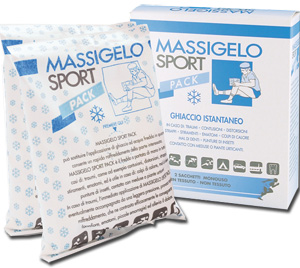 GHIACCIO ISTANTANEO MASSIGELO SPORT PACK 2 BUSTE - Farmacia Murachelli Di Putelli dr. Giovanni