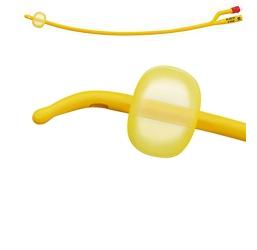CATETERE FOLEY A MEDIA PERMANENZA  RUSCH GOLD PLUS A 2 VIE IN SILKOLATEX LATTICE-SILICONE PER ADULTO CH12 LUNGHEZZA 40 CM PUNTA TIEMANN A 1 FORI PALLONCINO 5-15 ML 1 PEZZO - Farmacia Murachelli Di Putelli dr. Giovanni