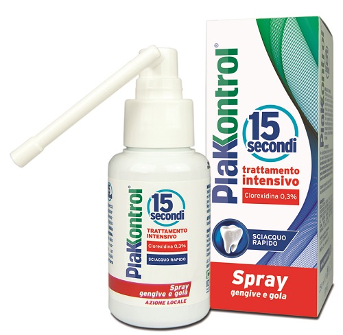 PLAKKONTROL 15 SECONDI COLLUTORIO SPRAY 50 ML - Farmacia Murachelli Di Putelli dr. Giovanni