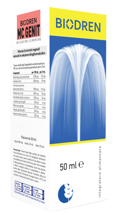BIODREN MC GENIT SOLUZIONE IDROALCOLICA 50 ML - Farmacia Murachelli Di Putelli dr. Giovanni