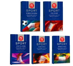 GINOCCHIERA PIC SPORT 222712 ELASTICA MONO ESTENSIBILE PER FISSARE STABILIZZARE E CONTENERE LE ARTICOLAZIONI MISURA MEDIA - Farmacia Murachelli Di Putelli dr. Giovanni