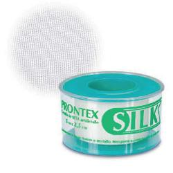 CEROTTO ROCCHETTO PRONTEX SILK SETA 2,5X500 CM - Farmacia Murachelli Di Putelli dr. Giovanni