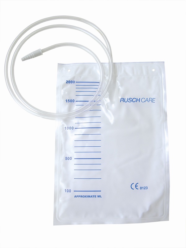 SACCA DI RACCOLTA URINA DA LETTO MONOUSO NON STERILE CAPACITA' 2000 ML CON TUBO DI RACCORDO LUNGHEZZA 90 CM DIAMETRO 5X7 MM VALVOLA DI NON RITORNO 1 GANCIO 30 PEZZI - Farmacia Murachelli Di Putelli dr. Giovanni