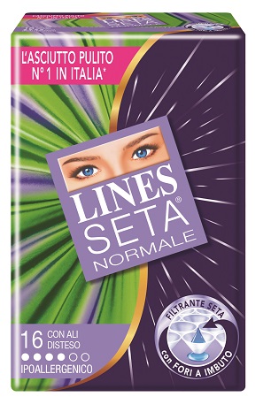 LINES SETA NORMALE CON ALI X 16 - Farmacia Murachelli Di Putelli dr. Giovanni
