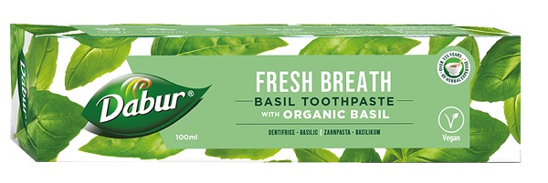 DABUR DENTIFRICIO BASILICO SANTO BIO 100 ML - Farmacia Murachelli Di Putelli dr. Giovanni