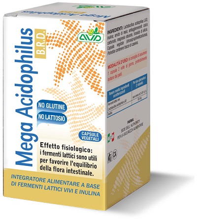 MEGA ACIDOPHILUS 75 CAPSULE MIRABILIS - Farmacia Murachelli Di Putelli dr. Giovanni