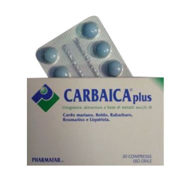 CARBAICA PLUS 30 COMPRESSE - Farmacia Murachelli Di Putelli dr. Giovanni