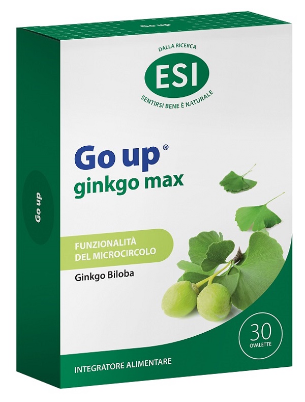 ESI GO UP GINKGOMAX 30 OVALETTE DA 800 MG - Farmacia Murachelli Di Putelli dr. Giovanni