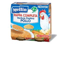 MELLIN PAPPA COMPLETA POLLO 250 G 2 PEZZI - Farmacia Murachelli Di Putelli dr. Giovanni