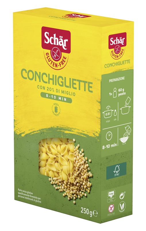 SCHAR CONCHIGLIETTE 250 G - Farmacia Murachelli Di Putelli dr. Giovanni