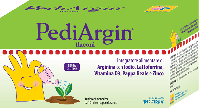 PEDIARGIN 10 FLACONCINI 10 ML - Farmacia Murachelli Di Putelli dr. Giovanni