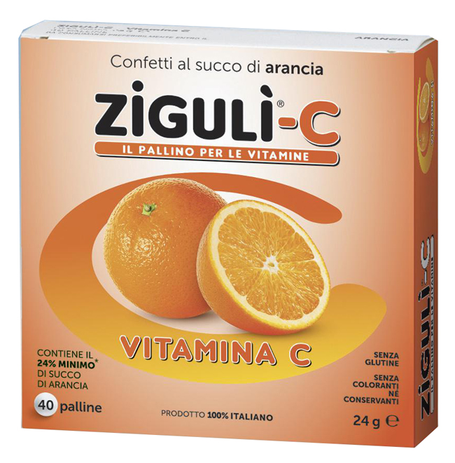 ZIGULI C ARANCIA 40 CONFETTI 24 G - Farmacia Murachelli Di Putelli dr. Giovanni