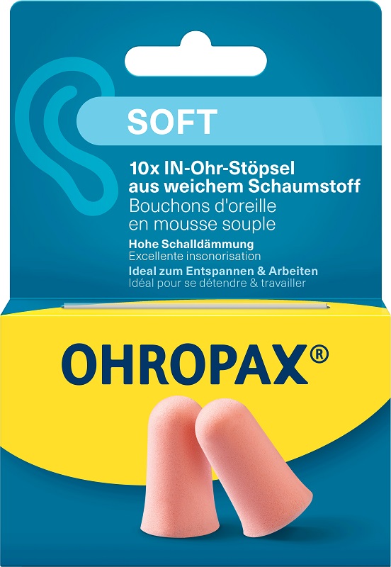 OHROPAX SOFT TAPPI AURICOLARI 10 PEZZI - Farmacia Murachelli Di Putelli dr. Giovanni