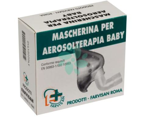 MASCHERA PEDIATRICA. RICAMBIO PER AEROSOLTERAPIA - Farmacia Murachelli Di Putelli dr. Giovanni