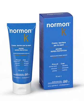 NORMON K CREMA BARRIERA MANI 75 ML - Farmacia Murachelli Di Putelli dr. Giovanni
