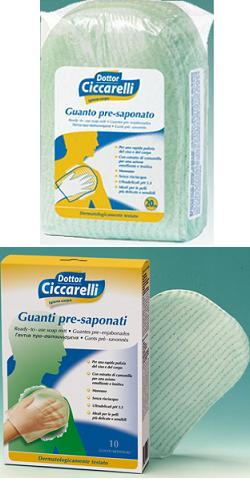 CICCARELLI GUANTO PRESAPONATO 10 PEZZI - Farmacia Murachelli Di Putelli dr. Giovanni