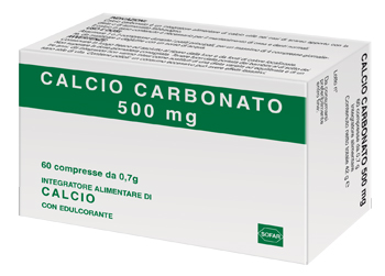 CALCIO CARBONATO 60 COMPRESSE - Farmacia Murachelli Di Putelli dr. Giovanni