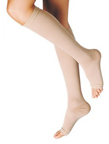 GAMBALETTO TERAPEUTICO DUALSAN A COMPRESSIONE DECRESCENTE KKL1 PUNTA APERTA BEIGE UNISEX 3 1 PAIO - Farmacia Murachelli Di Putelli dr. Giovanni