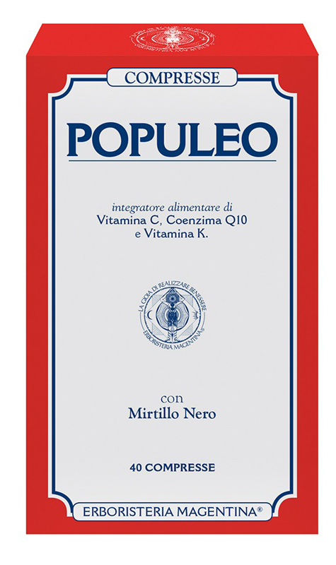 POPULEO COMPRESSE 40 COMPRESSE - Farmacia Murachelli Di Putelli dr. Giovanni