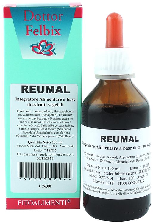REUMAL GOCCE 100 ML - Farmacia Murachelli Di Putelli dr. Giovanni