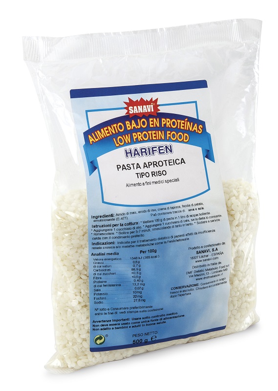 HARIFEN PASTA TIPO RISO 500 G - Farmacia Murachelli Di Putelli dr. Giovanni