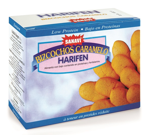 HARIFEN BISCOTTI CARAMELLO 125 G - Farmacia Murachelli Di Putelli dr. Giovanni