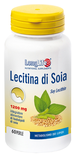 LONGLIFE LECITINA SOIA 60 PERLE DI GELATINA DA 1,7 G - Farmacia Murachelli Di Putelli dr. Giovanni