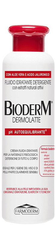 BIODERM DERMOLATTE CREMA FLUIDA 250 ML - Farmacia Murachelli Di Putelli dr. Giovanni