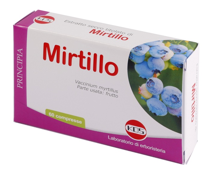 MIRTILLO ESTRATTO SECCO 60 COMPRESSE - Farmacia Murachelli Di Putelli dr. Giovanni