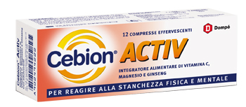 CEBION ACTIV 12 COMPRESSE EFFERVESCENTI - Farmacia Murachelli Di Putelli dr. Giovanni