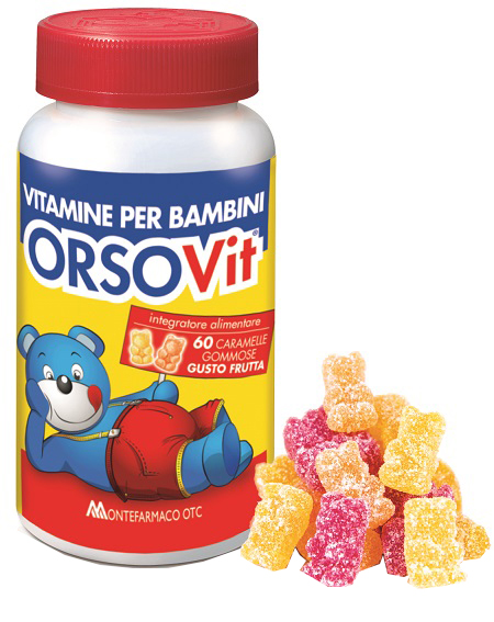 ORSOVIT CARAMELLE GOMMOSE VITAMINA BB SENZA GLUTINE 60 PEZZI - Farmacia Murachelli Di Putelli dr. Giovanni