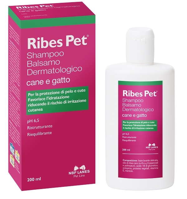 RIBES PET SHAMPOO BALSAMO FLACONE 200 ML - Farmacia Murachelli Di Putelli dr. Giovanni