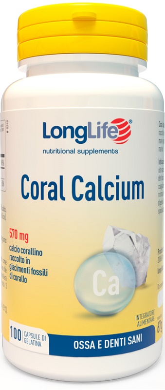 LONGLIFE CORAL CALCIUM 100 CAPSULE - Farmacia Murachelli Di Putelli dr. Giovanni