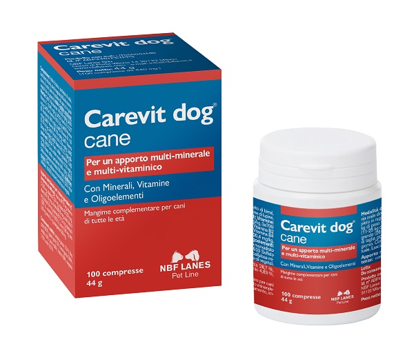 CAREVIT DOG FLACONE 100 COMPRESSE APPETIBILI - Farmacia Murachelli Di Putelli dr. Giovanni