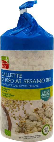 FSC GALLETTE DI RISO AL SESAMO BIOLOGICHE 100 G - Farmacia Murachelli Di Putelli dr. Giovanni