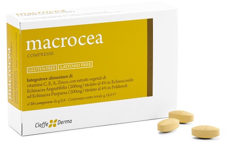MACROCEA 20 COMPRESSE DEGLUTIBILI - Farmacia Murachelli Di Putelli dr. Giovanni