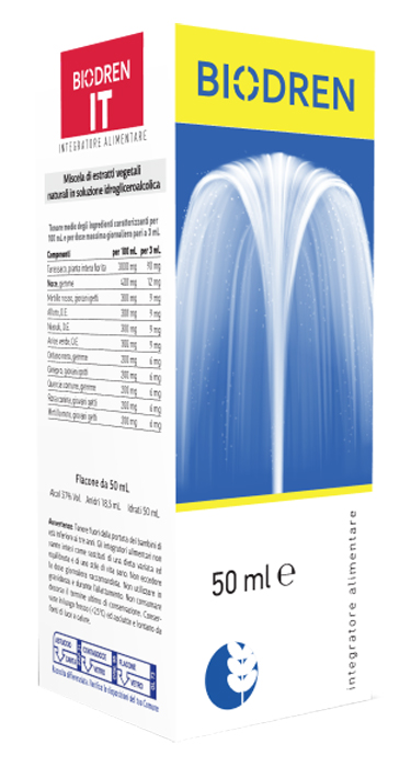 BIODREN IT SOLUZIONE IDROALCOLICA 50 ML - Farmacia Murachelli Di Putelli dr. Giovanni