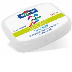 PROTEZIONE TALLONE VESCICHE E ABRASIONI MASTER-AID SPORT WALKER 5X5 5 PEZZI - Farmacia Murachelli Di Putelli dr. Giovanni