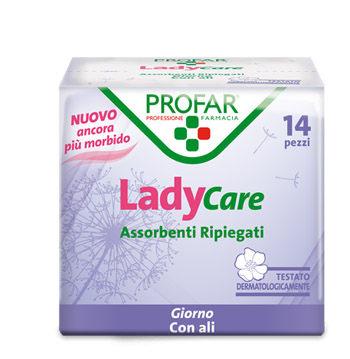 LADYCARE ASSORBENTI GIORNO ALI 14 PEZZI PROFAR - Farmacia Murachelli Di Putelli dr. Giovanni
