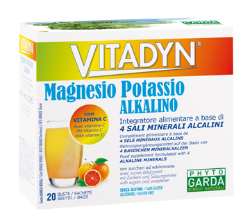 VITADYN MAGNESIO POTASSIO ALKALINO 20 BUSTINE - Farmacia Murachelli Di Putelli dr. Giovanni