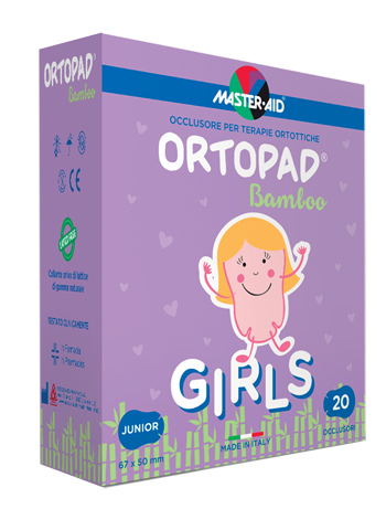 CEROTTO OCULARE PER ORTOTTICA ORTOPAD GIRLS JUNIOR 5X6,7 20 PEZZI - Farmacia Murachelli Di Putelli dr. Giovanni