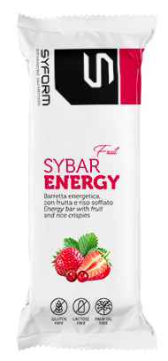 SYBAR ENERGY FRUIT BARRETTA FRAGOLA 40 G - Farmacia Murachelli Di Putelli dr. Giovanni
