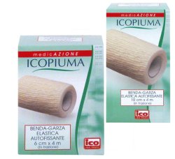 ICOPIUMA BENDA GARZA ELASTICA AUTOFISSANTE CM8X4MT - Farmacia Murachelli Di Putelli dr. Giovanni