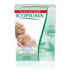 ICOPIUMA BENDA A COMPRESSIONE FISIOLOGICA RETE OMBELICALE CON GARZE STERILI 1 PEZZO - Farmacia Murachelli Di Putelli dr. Giovanni
